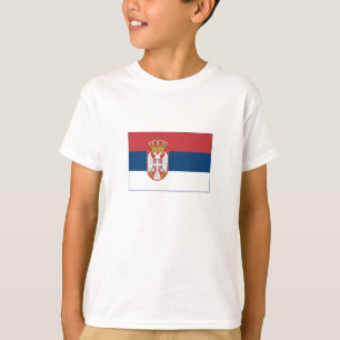 T-shirt Drapeau de la Serbie