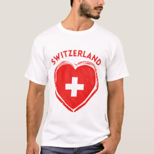 T-shirt Drapeau de la Suisse