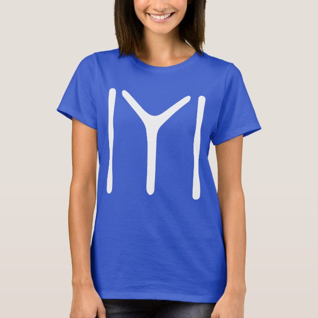 T-shirt Drapeau de la tribu Kayi IYI (Devant)