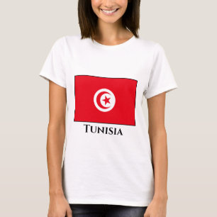T-shirt Drapeau de la Tunisie