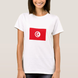T-shirt Drapeau de la Tunisie