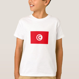 T-shirt Drapeau de la Tunisie