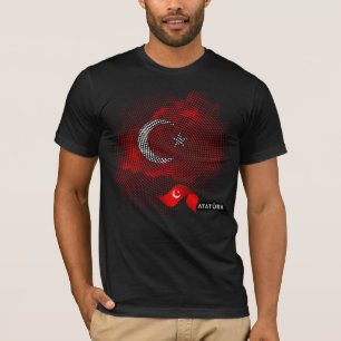 T-shirt Drapeau de la Turquie