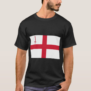 T-shirt Drapeau de la ville de Londres