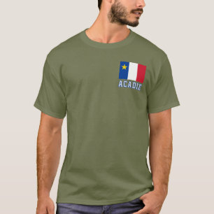 T-shirt Drapeau de l'Acadie