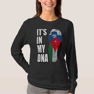 T-shirt Drapeau De L'Adn De Patrimoine Vintage Slovène Et