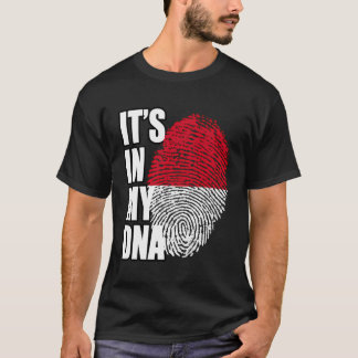 T-shirt Drapeau de l'ADN du patrimoine indonésien