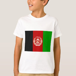 T-shirt Drapeau de l'Afghanistan