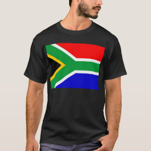 T-shirt Drapeau de l'Afrique du Sud