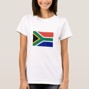 T-shirt Drapeau de l'Afrique du Sud