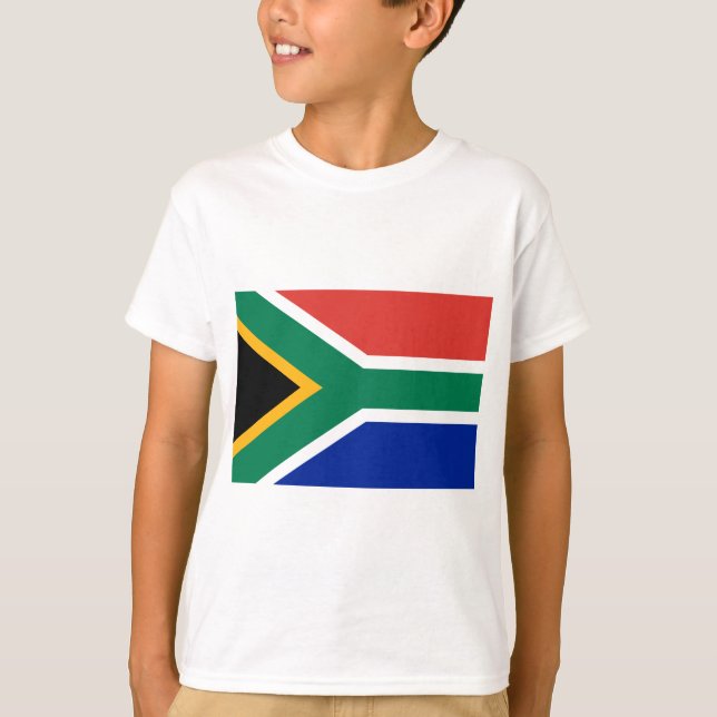 T-shirt Drapeau de l'Afrique du Sud - Vlag van Suid-Afrika (Devant)