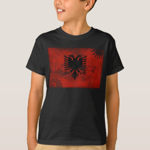 T-shirt Drapeau de l'Albanie