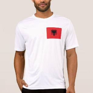T-shirt Drapeau de l'Albanie