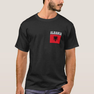 T-shirt Drapeau de l'Albanie Souvenir Patriotique Racines