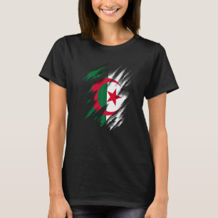 T-shirt Drapeau de l'Algérie