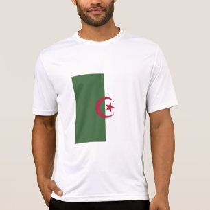 T-shirt Drapeau de l'Algérie