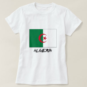 T-shirt Drapeau de l'Algérie