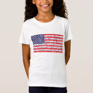 T-Shirt Drapeau de l'Allégience USA