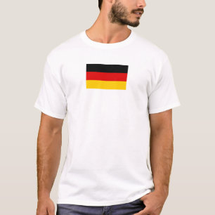 T-shirt Drapeau de l'Allemagne