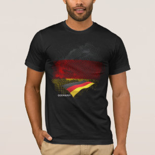 T-shirt Drapeau de l'Allemagne