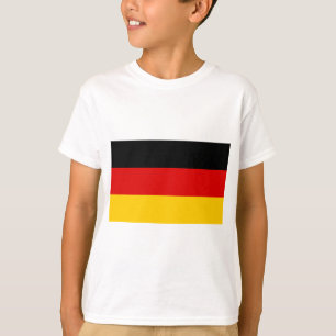 T-shirt Drapeau de l'Allemagne - Bundesflagge und Handelsf