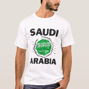 T-shirt Drapeau de l'Arabie saoudite