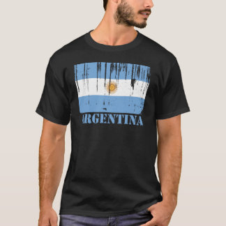 T-shirt Drapeau de l'Argentine