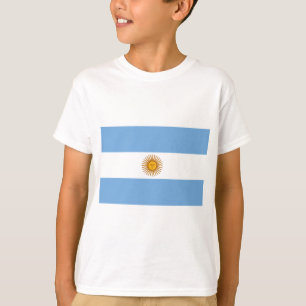 T-shirt Drapeau de l'Argentine