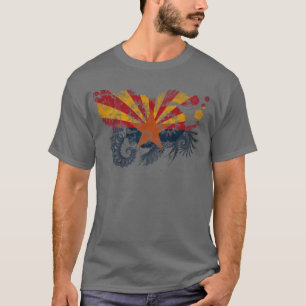 T-shirt Drapeau de l'Arizona