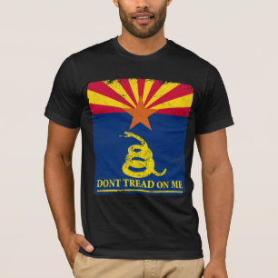 T-shirt Drapeau de l'Arizona et de Gadsden