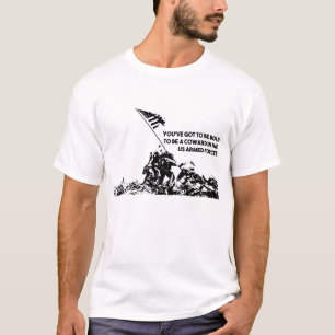 T-shirt Drapeau de l'armée américaine Iwo Jima