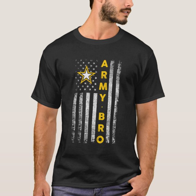 T-shirt Drapeau de l'armée patriotique (Devant)
