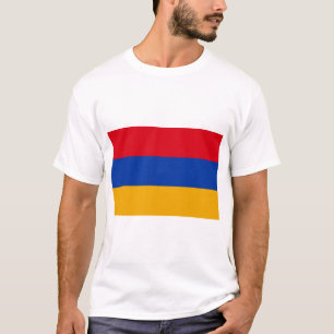 T-shirt Drapeau de l'Arménie