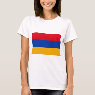 T-shirt Drapeau de l'Arménie