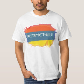 T-shirt Drapeau de l'Arménie