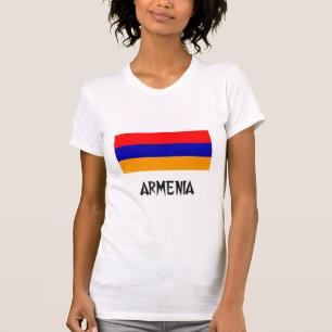 T-shirt Drapeau de l'Arménie