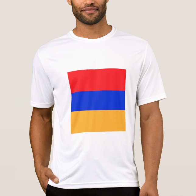 T-shirt Drapeau de l'Arménie (Devant)