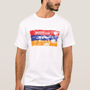T-shirt Drapeau de l'Arménie