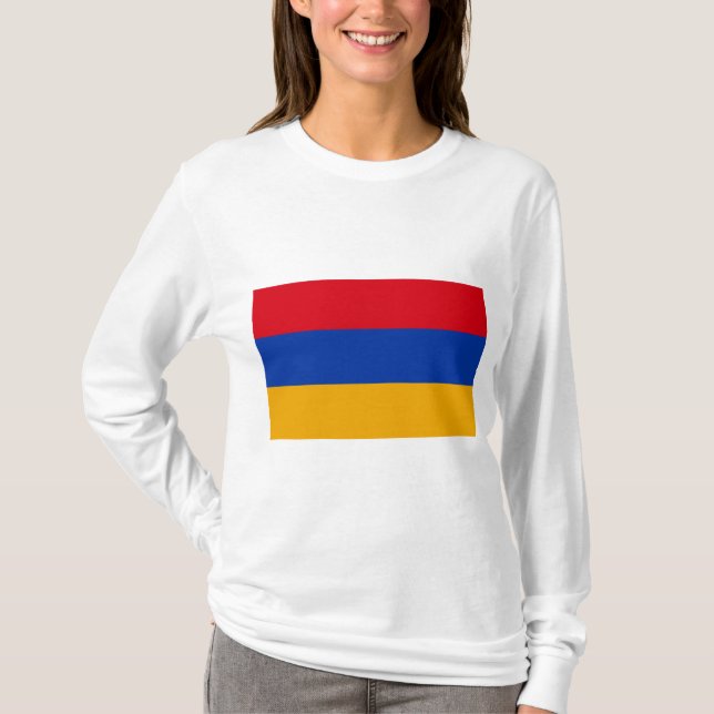 T-shirt Drapeau de l'Arménie (Devant)