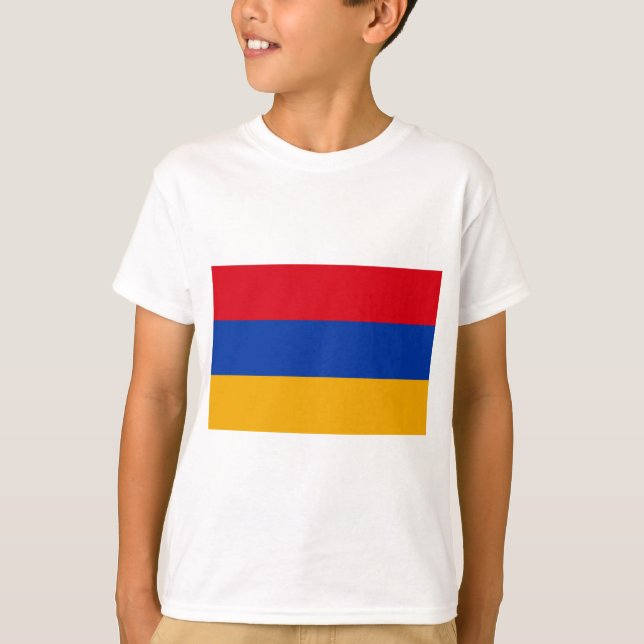 T-shirt Drapeau de l'Arménie (Devant)