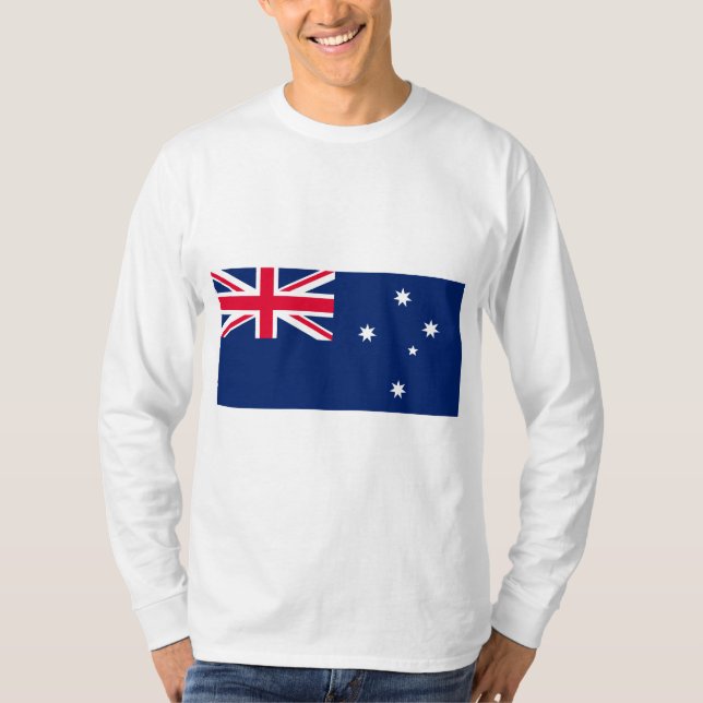 T-shirt Drapeau de l'Australie (Devant)