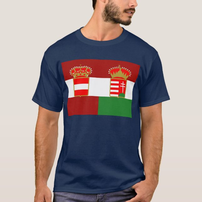 T-shirt Drapeau de l'Autriche Hongrie (Devant)