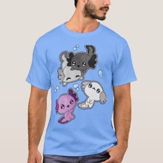 T-shirt Drapeau de l'Axolotl LGBT Pride