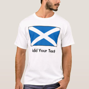 T-shirt Drapeau de l'Ecosse