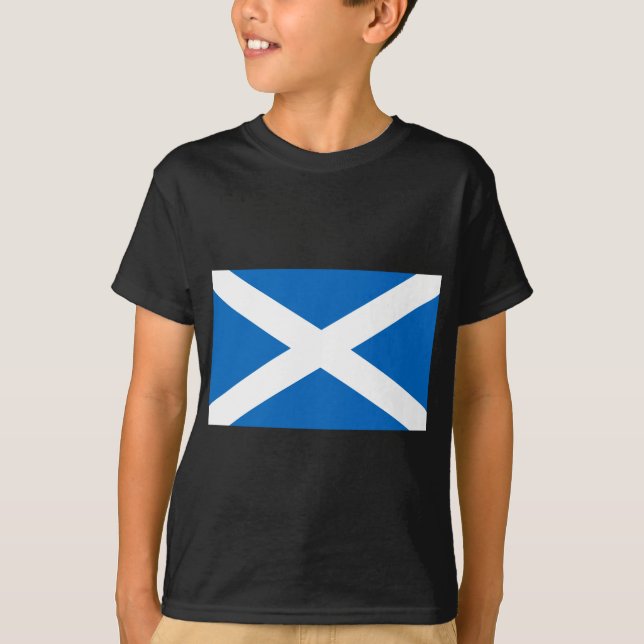 T-shirt Drapeau de l'Ecosse - Bratach na h-Alba (Devant)