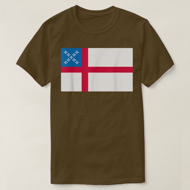 T-shirt Drapeau de l'Église épiscopale (Design devant)