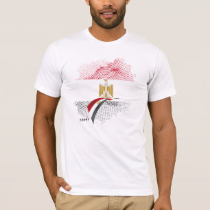 T-shirt Drapeau de l'Égypte