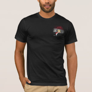 T-shirt Drapeau de l'Égypte