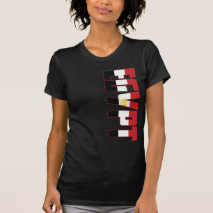 T-shirt Drapeau de l'Egypte