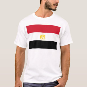 T-shirt Drapeau de l'Égypte